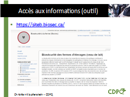 Accès aux informations (outil)